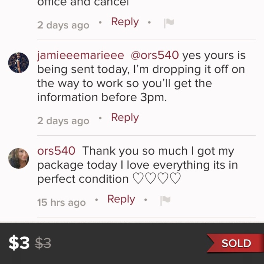 Trade feedback! 🙂